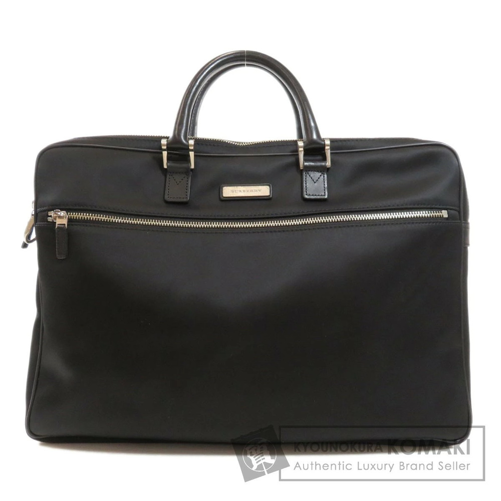 Burberry logo business bag